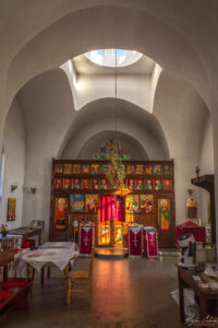 Кътински манастир - олтара на новопостроения храм