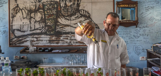 Ресторант „La Bodeguita Del Medio“ в Хавана, Куба