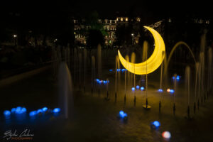 Фестивал на светлината Lunar - София - светлинната инсталация "ЛУННА НОЩ"