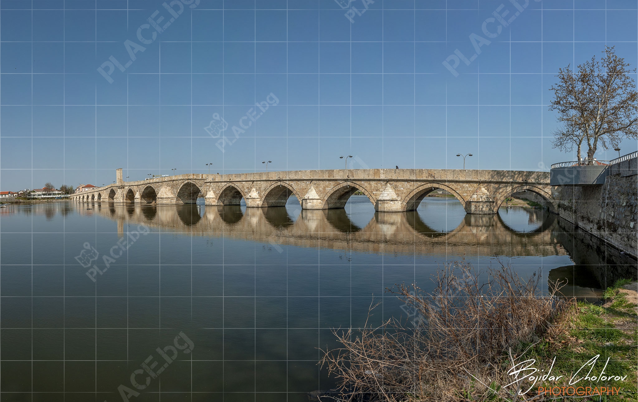 Мостът на Мустафа паша над река Марица