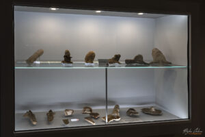 Секция Петрография в Музея на Родопския карст