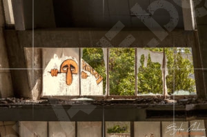 Изпочупени прозорци и графити в плувен комплекс "Червено знаме"