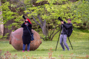 Фотографи на терен - парк-музей Врана