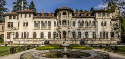 Царския дворец Врана в парк Врана