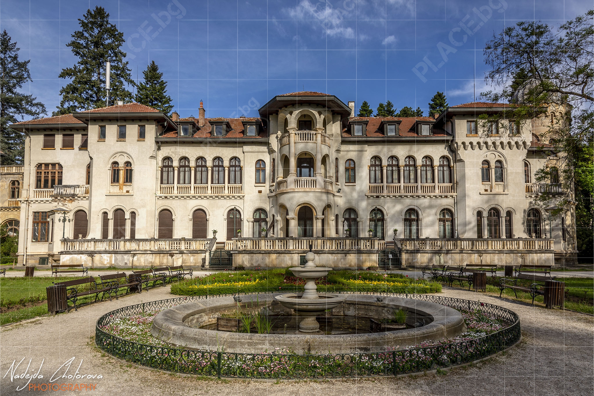 Царския дворец Врана в парк Врана