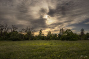 Залез над парк Врана