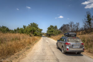 Пътя от село Воден