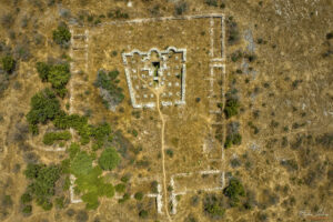 Пароройски манастир от въздуха