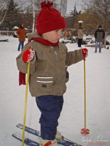 Първи стъпки в ски спорта