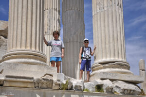 Пергамския акропол - храмът на Траян