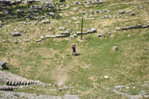 Сцената на Пергамският амфитеатър