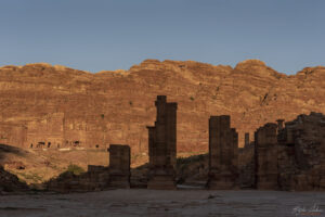 Петра на залез