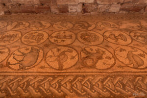 Подовите мозайки в Църквата в Петра