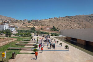 Музеят на Петра с водното огледало около него