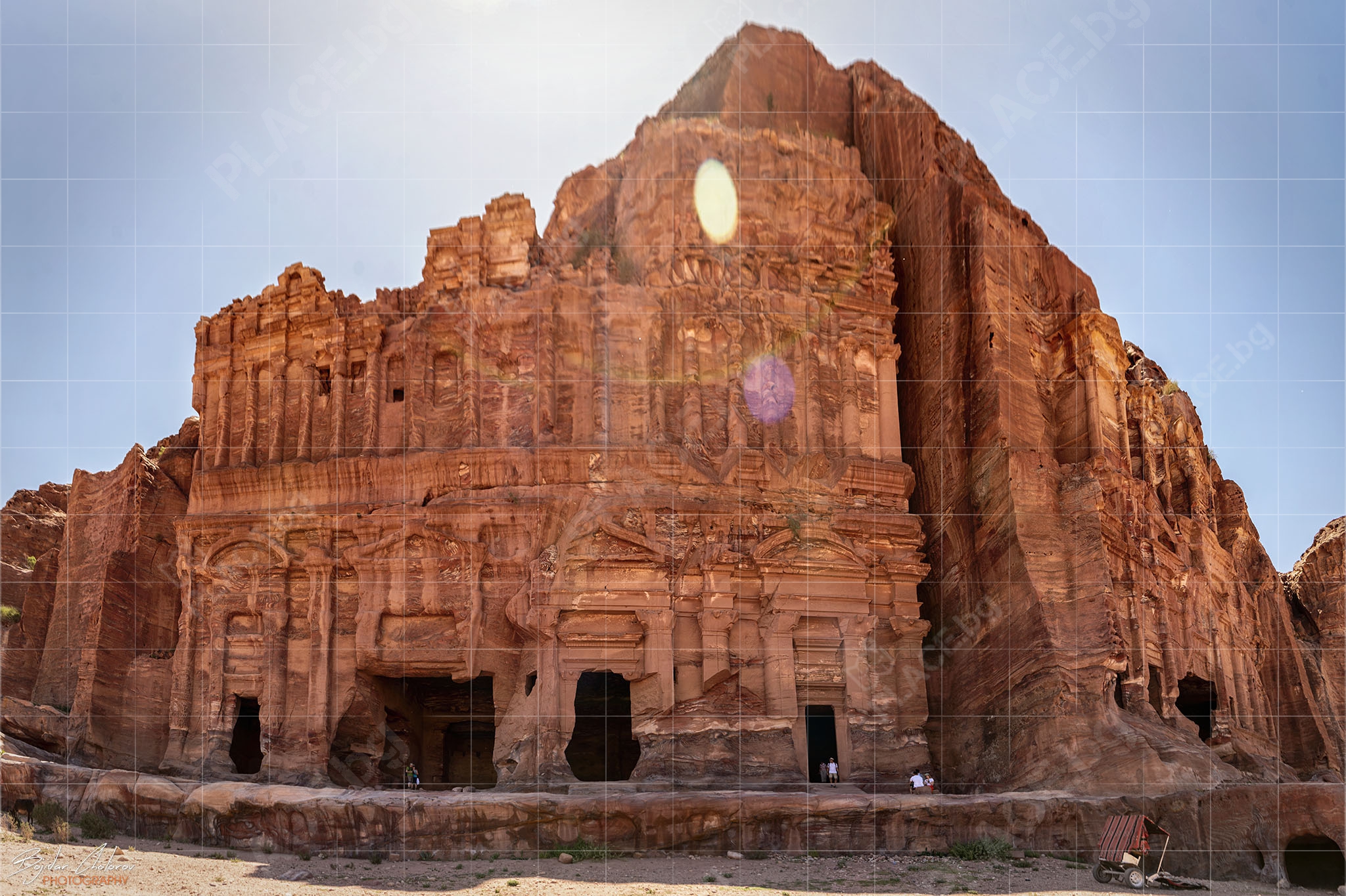 Петра - Улицата на фасадите и Царските гробници