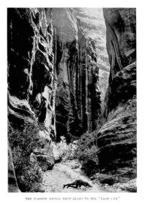 Архивна снимка на Al-Siq в Петра, когато е посетена от Лорънс Арабски