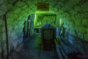 Подземен минен музей - автентичен въглищен пласт