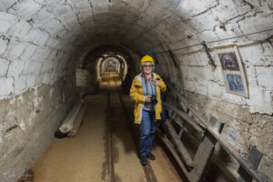 Из галериите на минния музей в Перник