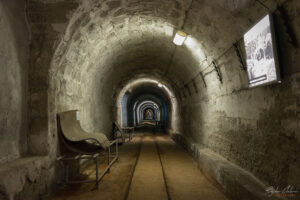 Входните галерии на Подземния минен музей в Перник