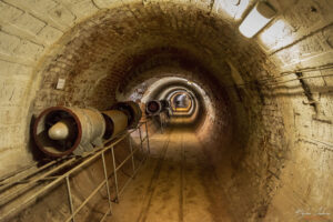 Минни вентилатоеи в минния музей в Перник