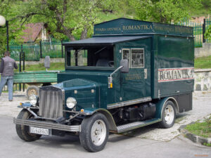 Шарганска осмица до Мокра Гора - Пощенски камион