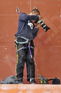 Купа НСА 2014 - състезание Боулдър - колега в действие