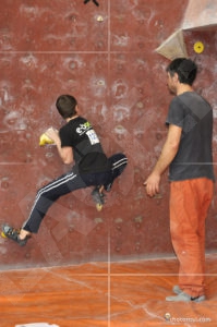 Купа НСА 2014 - състезание Боулдър - началото на пореден състезателен маршрут