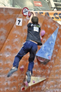 Купа НСА 2014 - състезание Боулдър &ndash; маршрут 7 - TOP