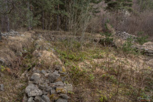 Останки от стени от късноантичната крепост Шишманово кале