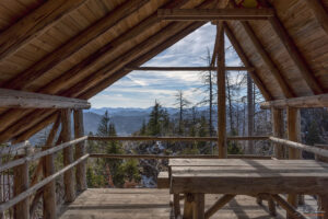 Смолянска крепост Калето - панорамната площадка с изгледа от нея