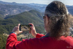 Смолянска крепост Аетос - поглед към крепостната стена
