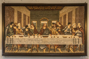 Работилница за мозайки в Мадаба - Тайната вечеря