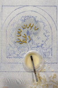 Работилница за мозайки до Мадаба &ndash; демонстрация на технологията за изработка на мозайки