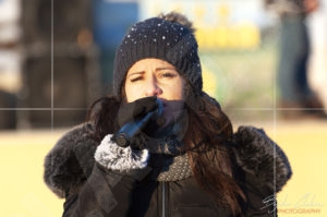 Вокални изпълнения на площада в Шипка по случай Трифон Зарезан