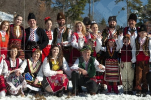 Трифон Зарезан в град Шипка - групова снимка на пазителите на традицията