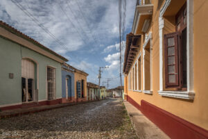 Пъстрите калдъръмени улици на Тринидад, Куба