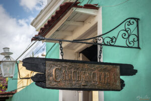 Тринидад - заведение в което се сервира традиционния кубински коктейл Canchanchara