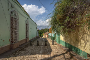 Тринидад, Куба - пешеходната зона в центъра