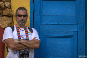 Тринидад, Куба - синьо и жълто, традиционните цветове на града