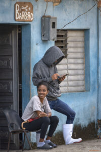 Тринидад, Куба - фризьорски салон