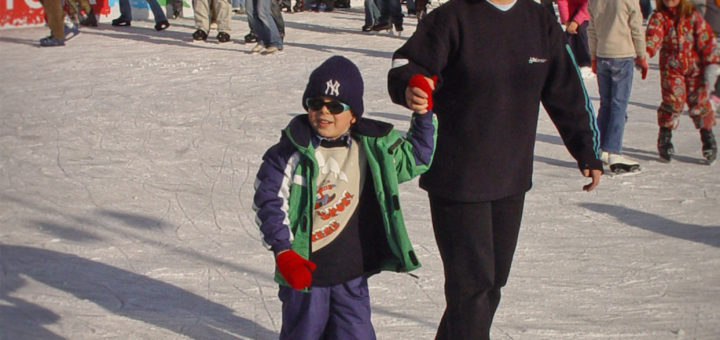 Първи стъпки в зимните кънки